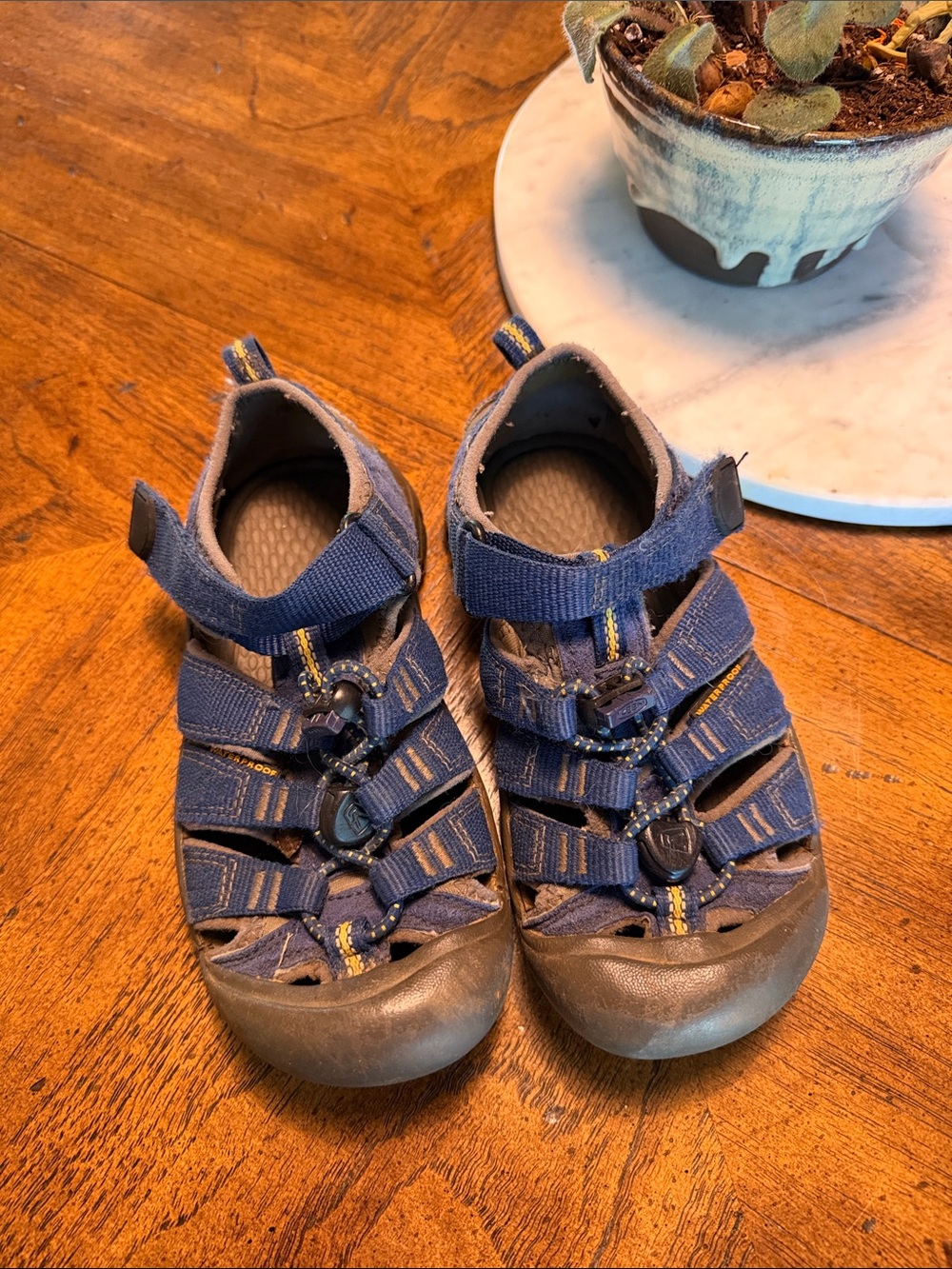 Keen Kids Navy Blue Closed-Toe Water Sandals